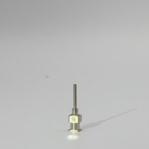 16G precision metal dispensing tips, box of 12 for high-strength and chemical-resistant applications