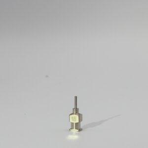18G precision metal dispensing tips, box of 12 for high-strength and chemical-resistant applications