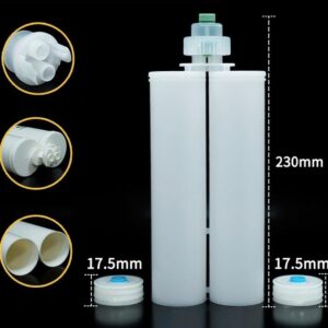 2K 400ML 1:1 Cartridge Kit for 2 component materials with F type connector