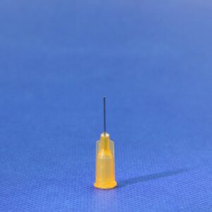 23G precision stainless steel dispensing tip for industrial fluids