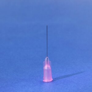 30G precision stainless steel dispensing tip for industrial fluids