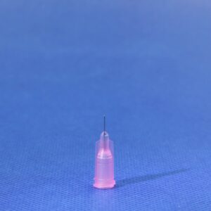 30G precision stainless steel dispensing tip for industrial fluids