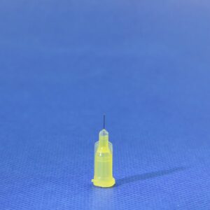 32G precision stainless steel dispensing tip for industrial fluids