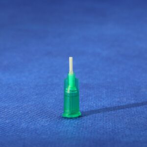 ProFlow 18G polypropylene tube tips ideal for dispensing pastes, epoxies, and thick materials